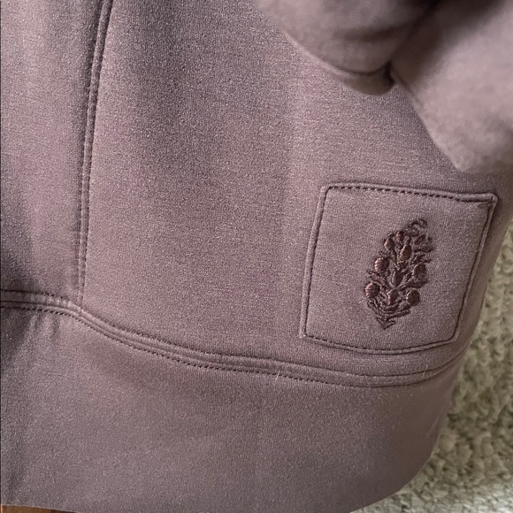 Free People Movement Slouchy Oversized Turtleneck Pullover Sweater Brown NEW - Picture 6 of 13